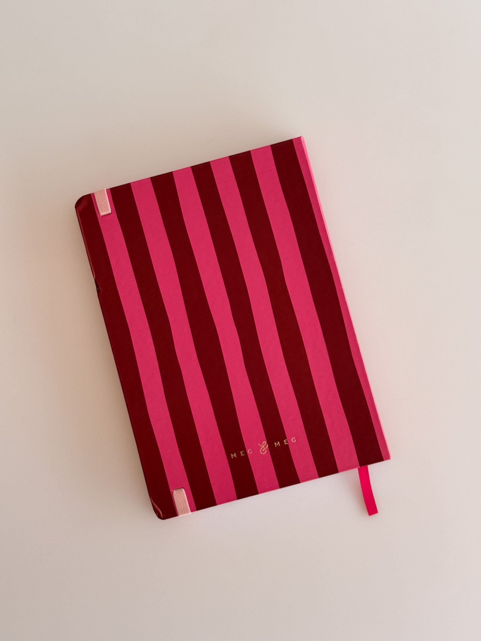 Planner Vertical 2027 Pink Vinho
