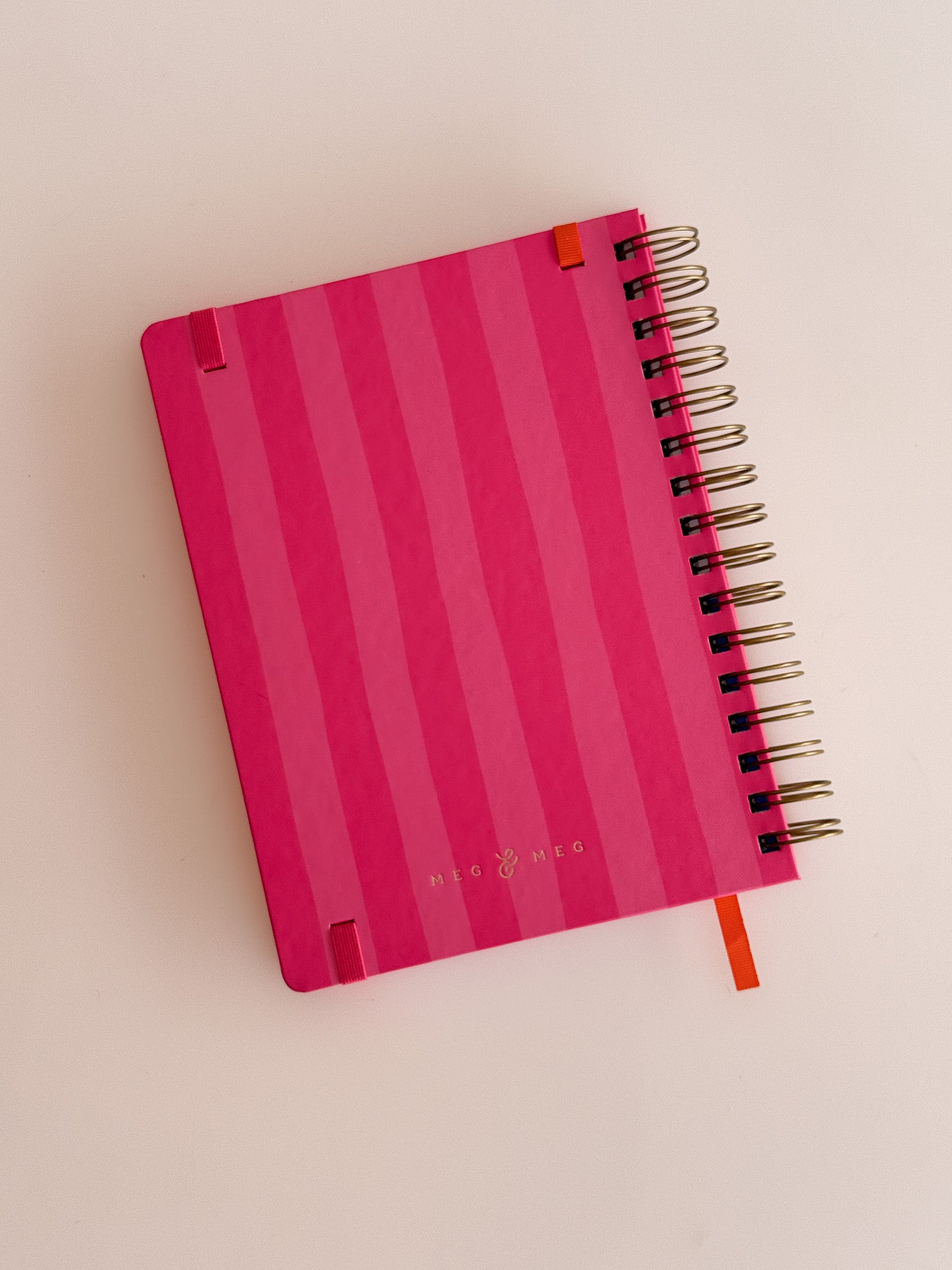 2027 Planner Pink Stripes