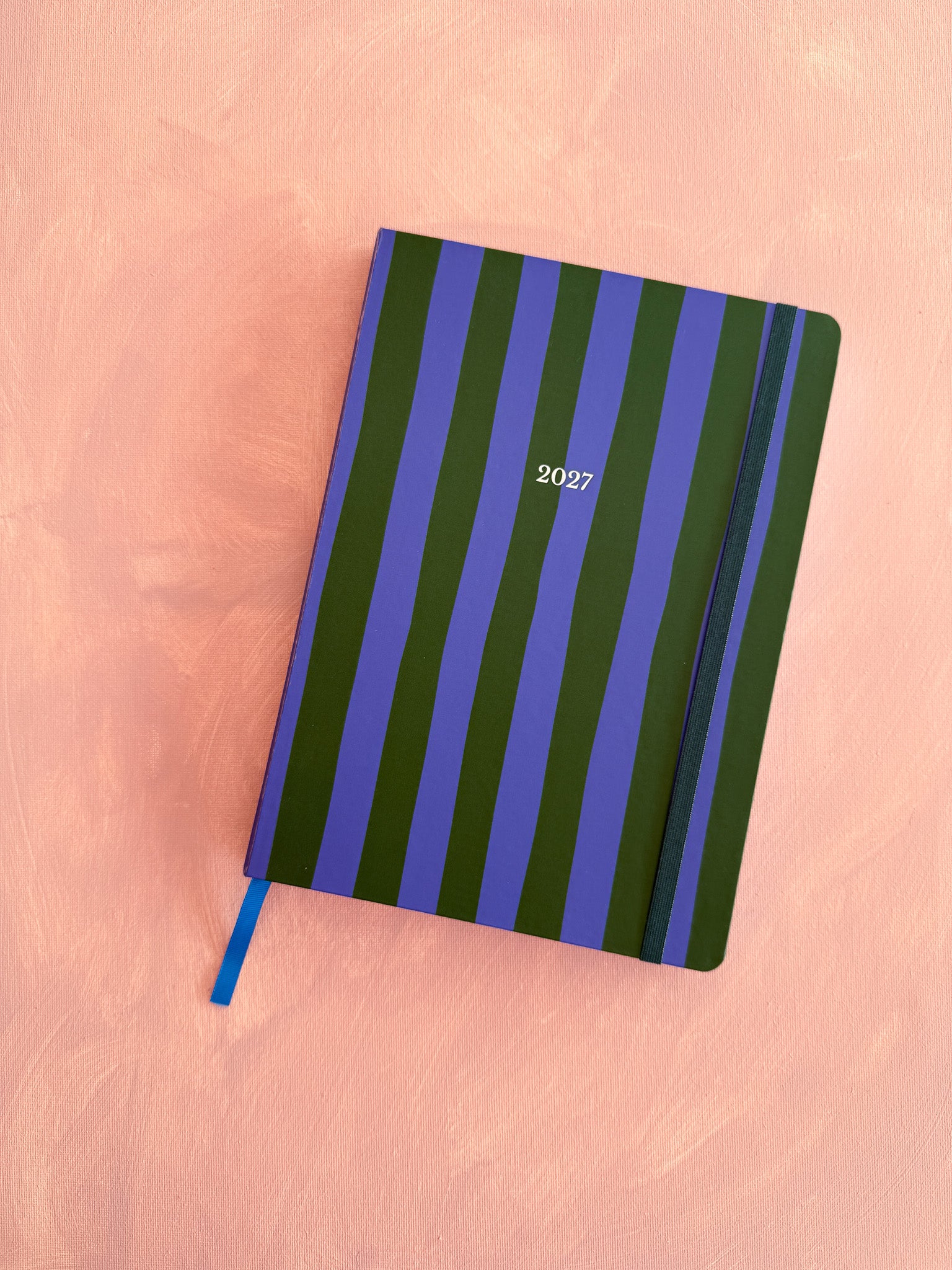 Planner Vertical 2027 Verde Azul